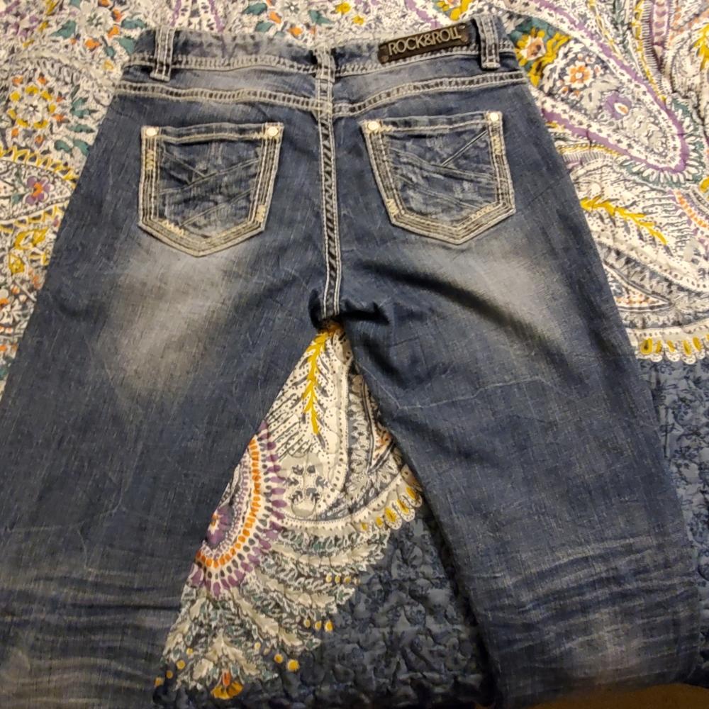 Rock and Roll Jeans 26x34 boyfriend